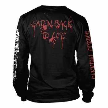 Merce Cannibal Corpse: Tričko S Dlouhým Rukávem Eaten Back To Life S