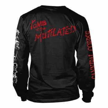 Merce Cannibal Corpse: Tričko S Dlouhým Rukávem Tomb Of The Mutilated S