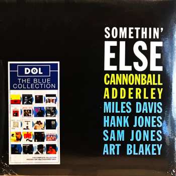 LP Cannonball Adderley: Somethin' Else CLR
