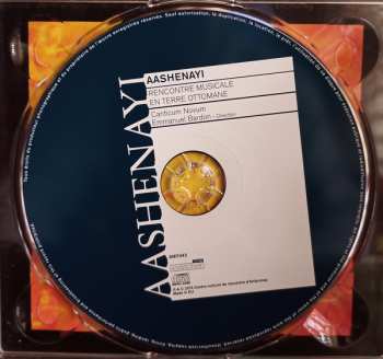 CD Canticum Novum: Aashenayi - Rencontre Musicale En Terre Ottomane DIGI