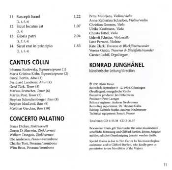 10CD/Set di cofanetti Cantus Cölln: Cantus Cölln Edition