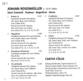 10CD/Set di cofanetti Cantus Cölln: Cantus Cölln Edition