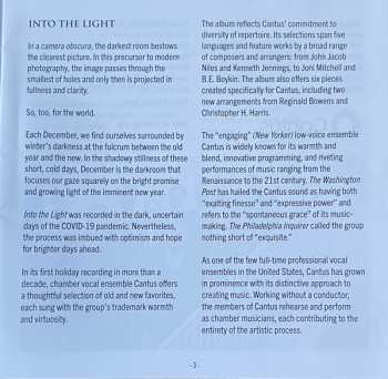 CD Cantus: Into The Light