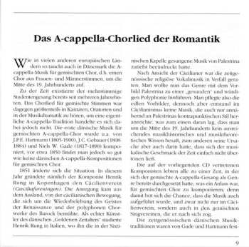 CD Canzone Koret: Danish Romantic A Cappella