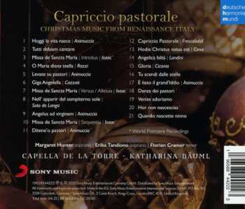 CD Capella De La Torre: Capriccio Pastorale