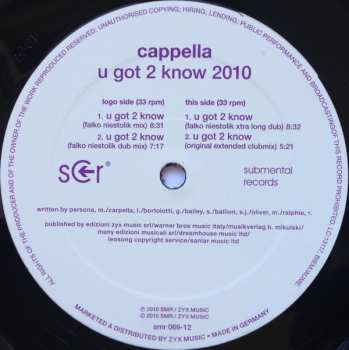 LP Cappella: U Got 2 Know 2010