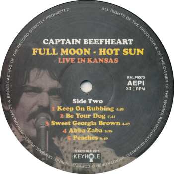 LP Captain Beefheart: Full Moon - Hot Sun