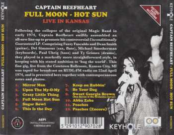 CD Captain Beefheart: Full Moon - Hot Sun 
