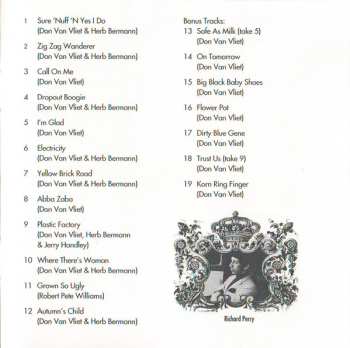 CD Captain Beefheart: Safe As Milk