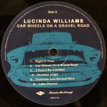 LP Lucinda Williams: Car Wheels On A Gravel Road