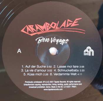 LP Carambolage: Bon Voyage