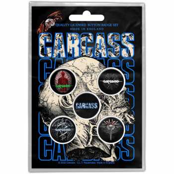 Merch Carcass: Set Spillette Necro Head