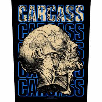 Merce Carcass: Zádová Nášivka Necro Head