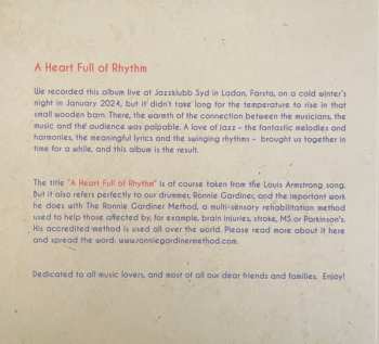 CD Carin Lundin: Live: A Heart Full Of Rhythm