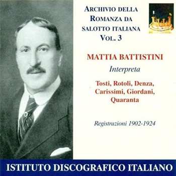 Album Carissimi / Denza: Vocal Recital