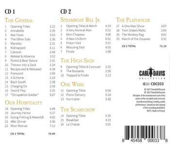 2CD Carl Davis: Buster Keaton: The Carl Davis Soundtracks
