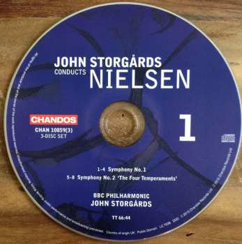 3CD/Set di cofanetti BBC Philharmonic: Complete Symphonies