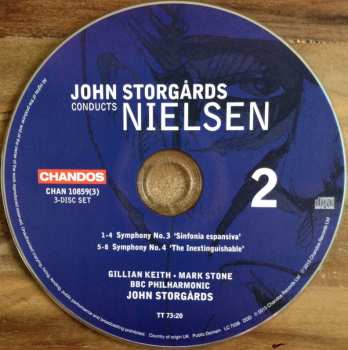 3CD/Set di cofanetti BBC Philharmonic: Complete Symphonies
