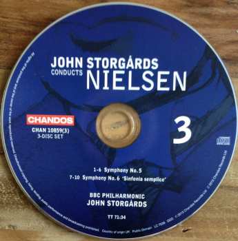 3CD/Set di cofanetti BBC Philharmonic: Complete Symphonies