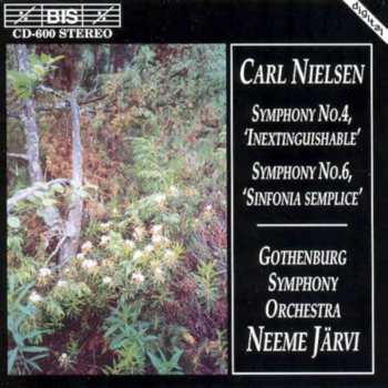 CD Göteborgs Symfoniker: Symphony No. 4, 'Inextinguishable', Symphony No. 6, 'Sinfonia Semplice'
