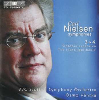CD Carl Nielsen: Symphonies 3 & 4