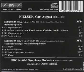 CD Carl Nielsen: Symphonies 3 & 4