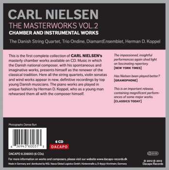 6CD The Danish String Quartet: The Masterworks Vol. 2 - Chamber And Instrumental Works