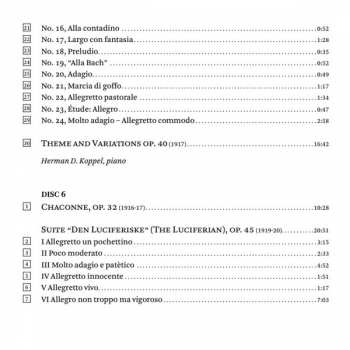 6CD The Danish String Quartet: The Masterworks Vol. 2 - Chamber And Instrumental Works