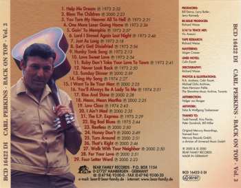 4CD/Set di cofanetti Carl Perkins: Back On Top