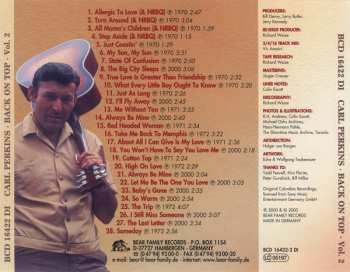 4CD/Set di cofanetti Carl Perkins: Back On Top