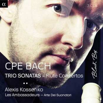 3CD/Set di cofanetti Carl Philipp Emanuel Bach: Trio sonatas - Flute Concertos