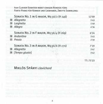 CD Carl Philipp Emanuel Bach: Für Kenner Und Liebhaber (Sonatas From Collections 1 & 2)