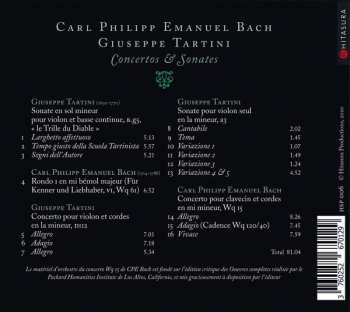 CD Carl Philipp Emanuel Bach: Concertos & Sonates