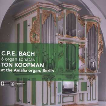 CD Carl Philipp Emanuel Bach: Orgelsonaten Wq.70 Nr.2-6