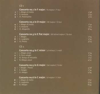 2CD Carl Philipp Emanuel Bach: Sei Concerti Per Il Cembalo Concerto WQ 43