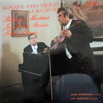 Bohuslav Martinů: Sonáty Pro Violu A Klavír