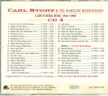 4CD Carl Story: A Life In Rural Music 1942-1959