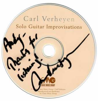 CD Carl Verheyen: Solo Guitar Improvisations