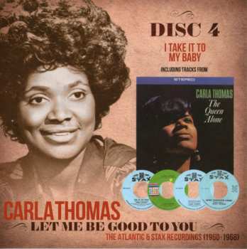 4CD/Set di cofanetti Carla Thomas: Let Me Be Good To You (The Atlantic & Stax Recordings 1960-1968)