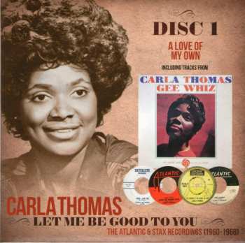 4CD/Set di cofanetti Carla Thomas: Let Me Be Good To You (The Atlantic & Stax Recordings 1960-1968)