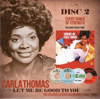 4CD/Set di cofanetti Carla Thomas: Let Me Be Good To You (The Atlantic & Stax Recordings 1960-1968)
