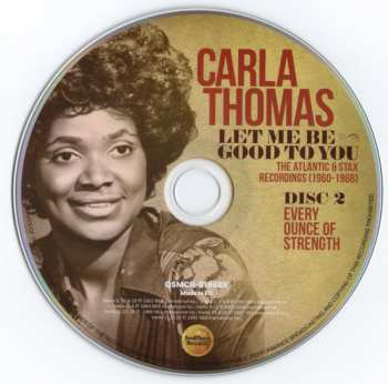 4CD/Set di cofanetti Carla Thomas: Let Me Be Good To You (The Atlantic & Stax Recordings 1960-1968)