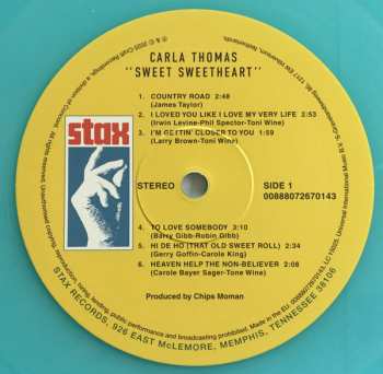LP Carla Thomas: Sweet Sweetheart CLR | LTD