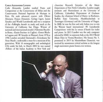 CD Massimiliano Damerini: Piano Sonata No. 8