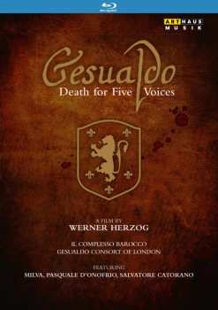 Blu-ray Carlo Gesualdo Von Venosa: Gesualdo - Death For Five Voices (dokumentation)