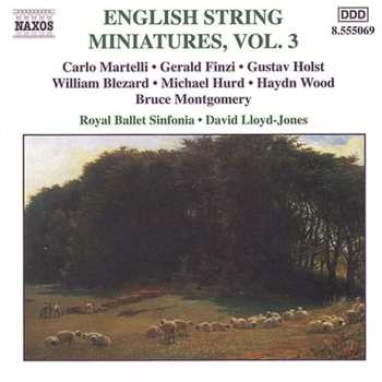Album Gustav Holst: English String Miniatures, Vol. 3