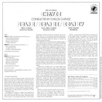 7CD/Set di cofanetti Carlos Chávez: The Complete Columbia Album Collection