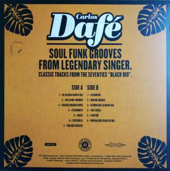 LP Carlos Dafé: Carlos Dafé DLX | LTD | NUM | CLR