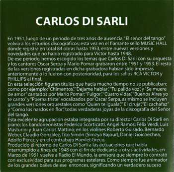 CD Carlos Di Sarli: Tangueando Te Quiero (1951-1953)