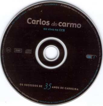 2CD Carlos Do Carmo: Ao Vivo No CCB
